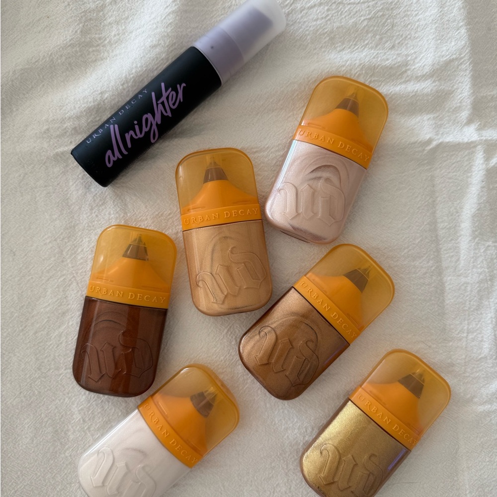 Urban Decay Highlighter Set - Gold, Brown, Cream Shades